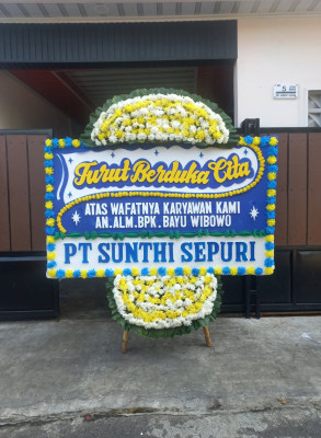 Papan Bunga Duka di Silaut