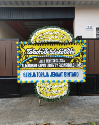 Papan Bunga Duka di Silaut